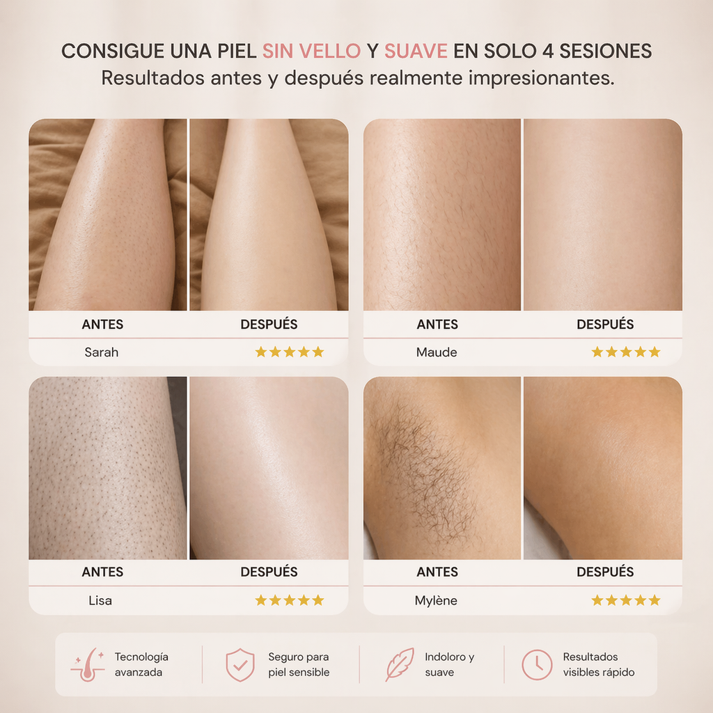 SkinSilk Duo | Maquinilla 2 en 1 - Para el Cuerpo y Zonas Sensibles.
